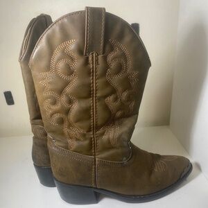 Dingo girls cowgirl cowboy boots western brown kids books